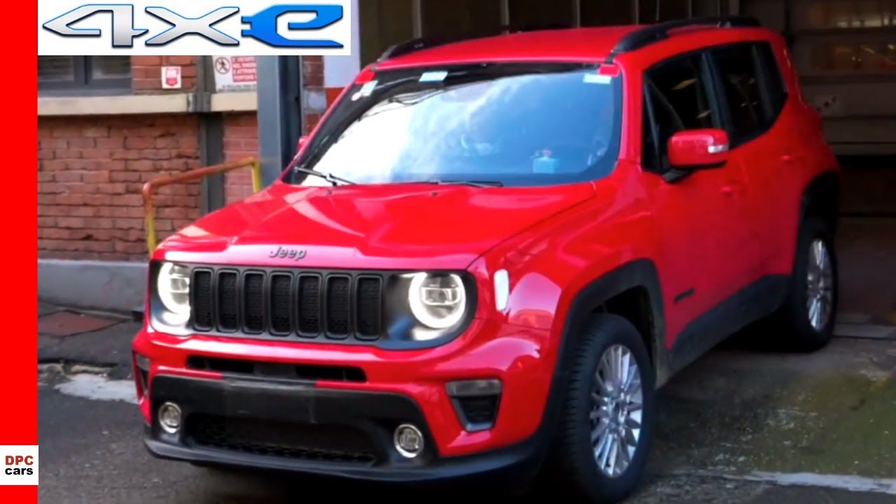 New Jeep Renegade and Compass 4xe Plug in Hybrid Testing