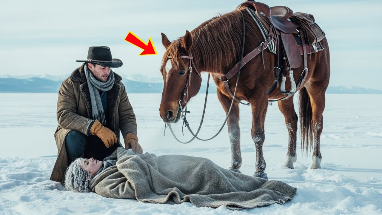 Ein Cowboy und sein Pferd retten eine indigene Frau — doch sie verbirgt ein Geheimnis