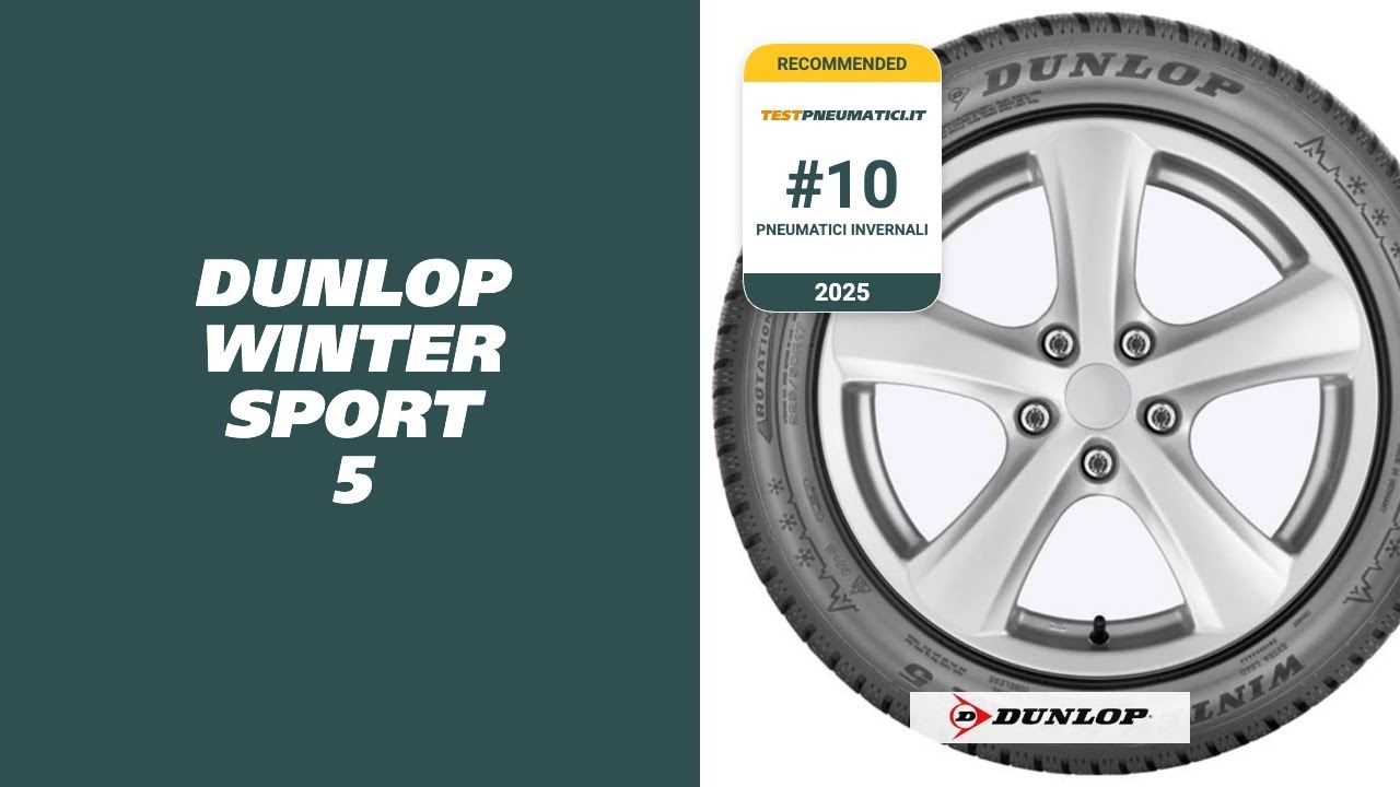 Dunlop Winter Sport 5 2025: confronto con Bridgestone, Michelin, Kleber – Test e Recensione