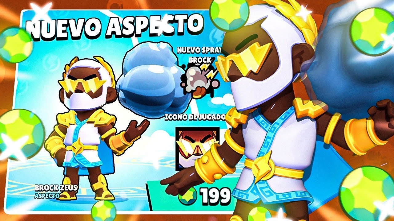 La MEJOR SKIN de los DIOSES del OLIMPO, es INCREIBLE... (BROCK ZEUS)