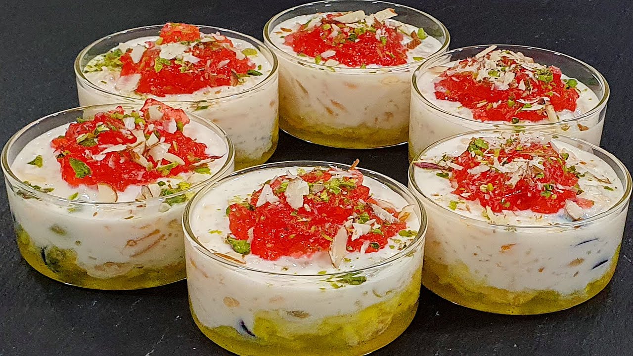 Easy Summer Dessert without agar agar gelatine & china grass | tasty pudding recipe डिजर्ट पुडिंग