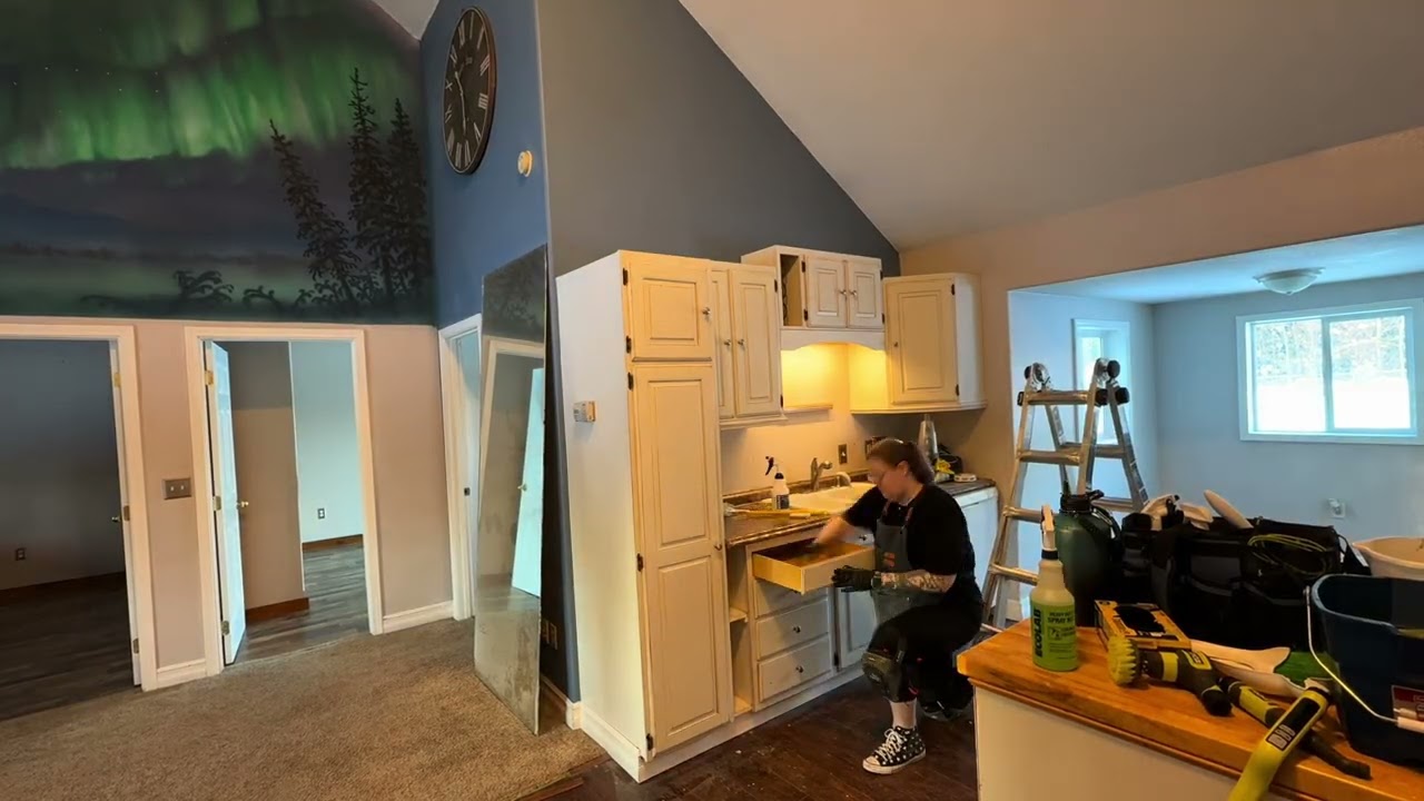 Post Construction Deep Clean for a North Pole, Alaska AirBnB