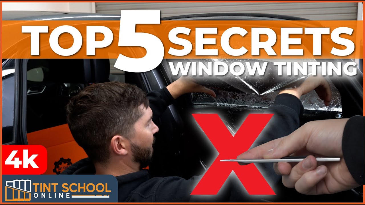 ❎ Top 5 MISTAKES ❎ Bad Window Tint Installs | PRO TINT TRAINING | How To Tint Windows