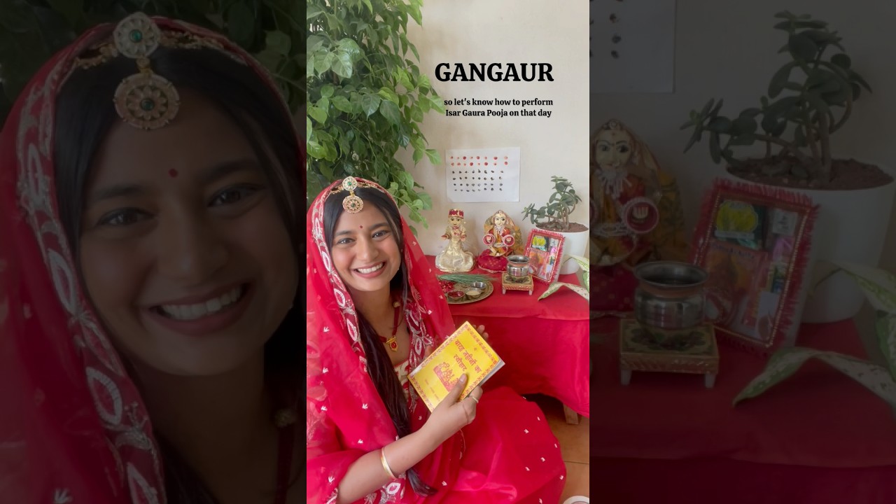 Gangaur Puja Kaise kare ? ✨🙏 #shorts #gangaur #rajasthan #marwar