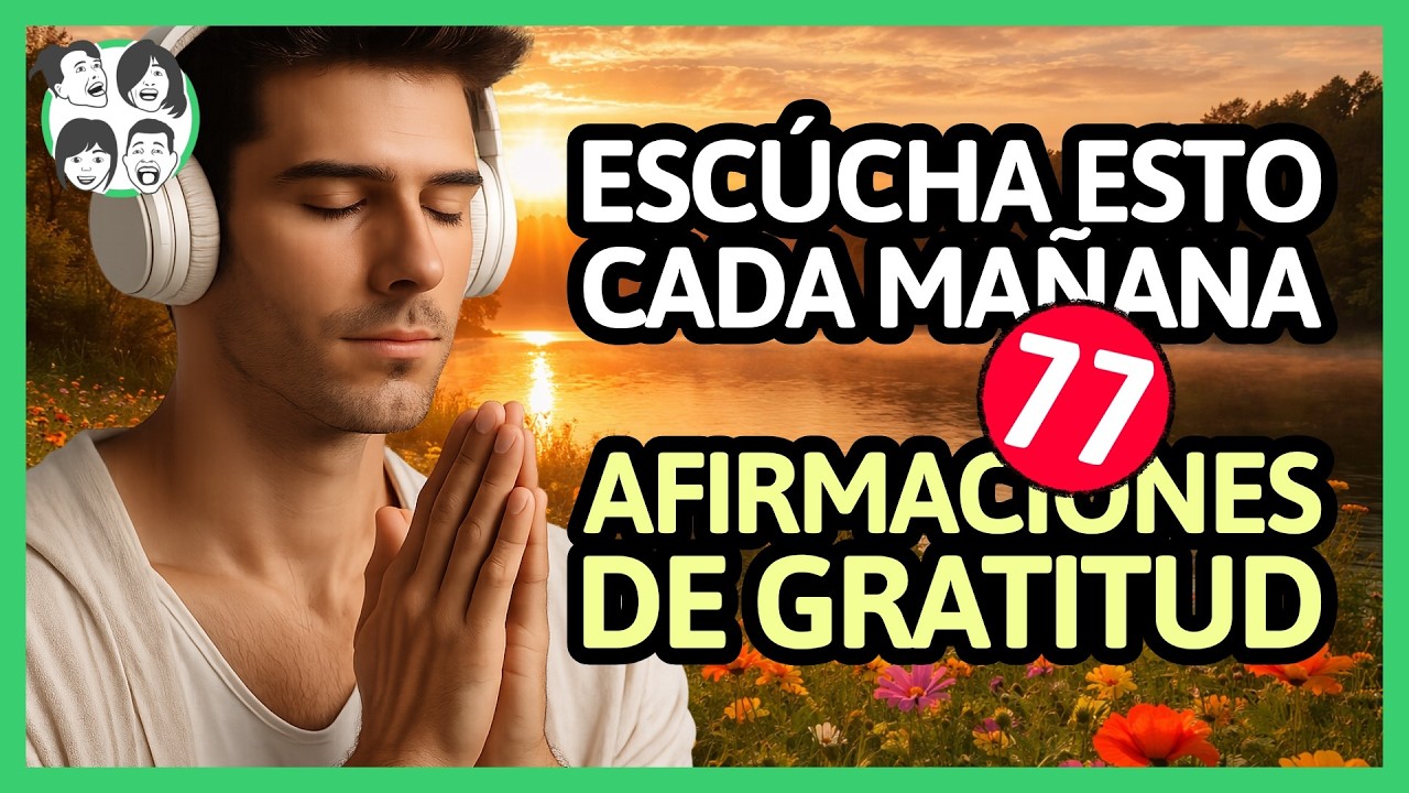 (15 Min) 🌅 Comienza tu Día con Estas Afirmaciones Positivas [Número 77]