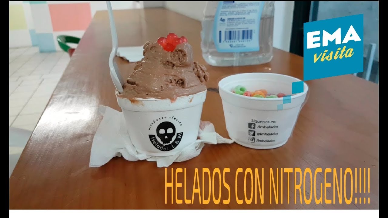 HELADOS CON NITRÓGENO LIQUIDO | HELADOS L&M