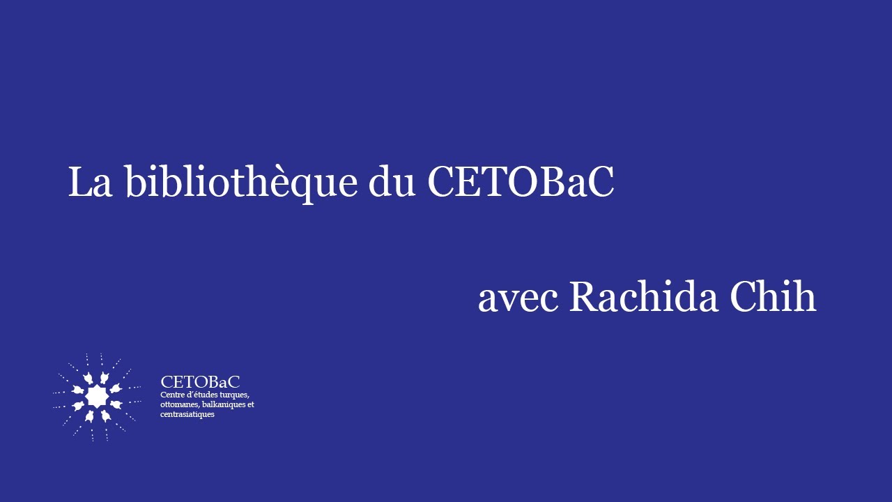 La bibliothèque du CETOBaC - Interview avec Rachida Chih