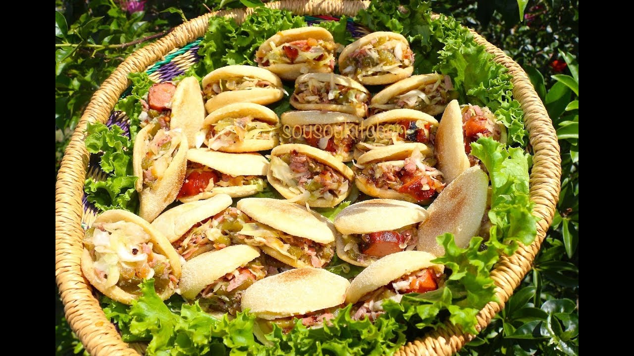 Recette Batbout marocains farcis-بطبوط مغربي/Stuffed Batbout