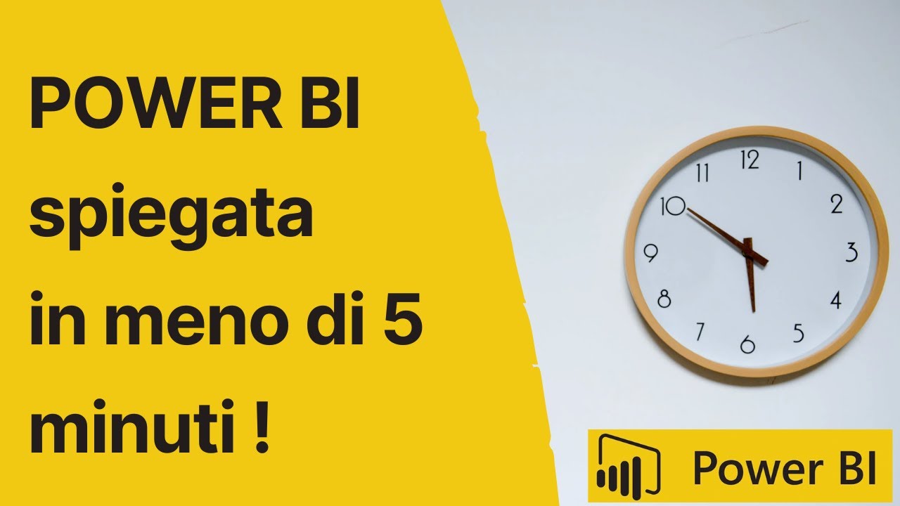 Power BI in 5 minutes! A quick introduction to Power BI for Business Intelligence
