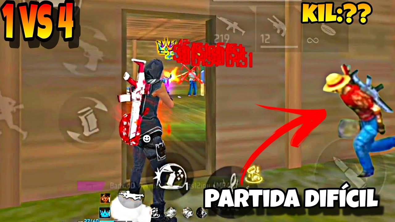 XM8 E MP40 LEVARAM O MAPA TODO NESSE SOLO VS SQUAD, FREE FIRE POCO X6 PRO
