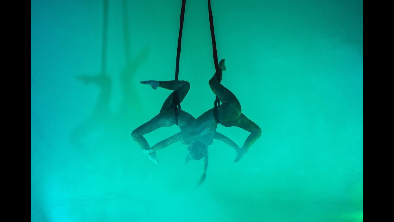 Дуэт на стропах от Aerial Angels