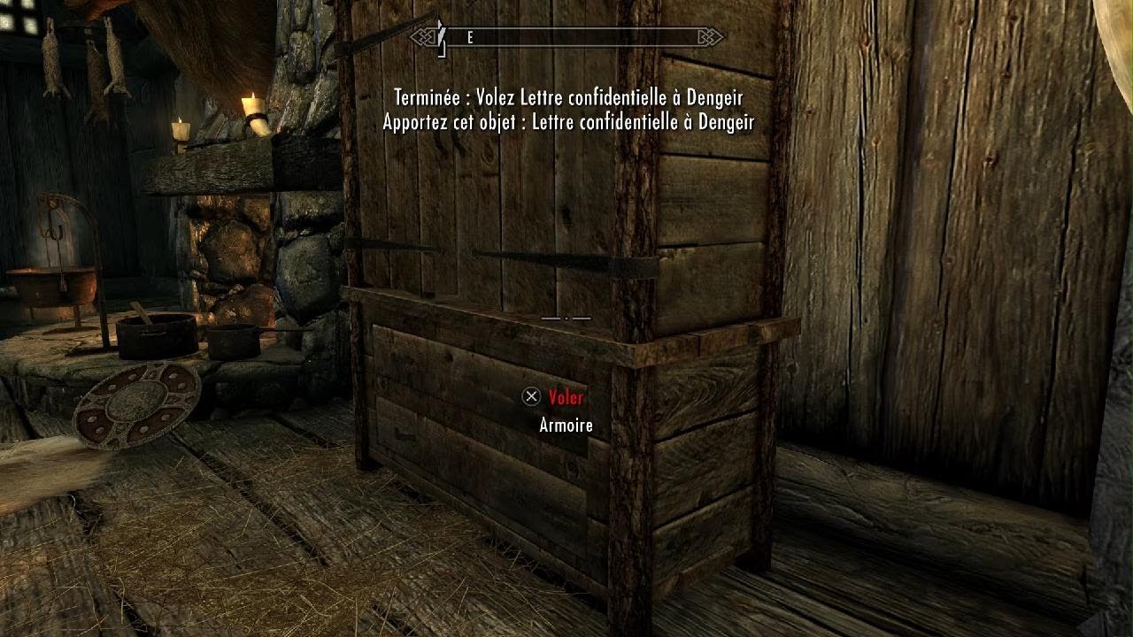 Une lettre volée qui cache un secret… | Quête de Dengeir – The Elder Scrolls V: Skyrim