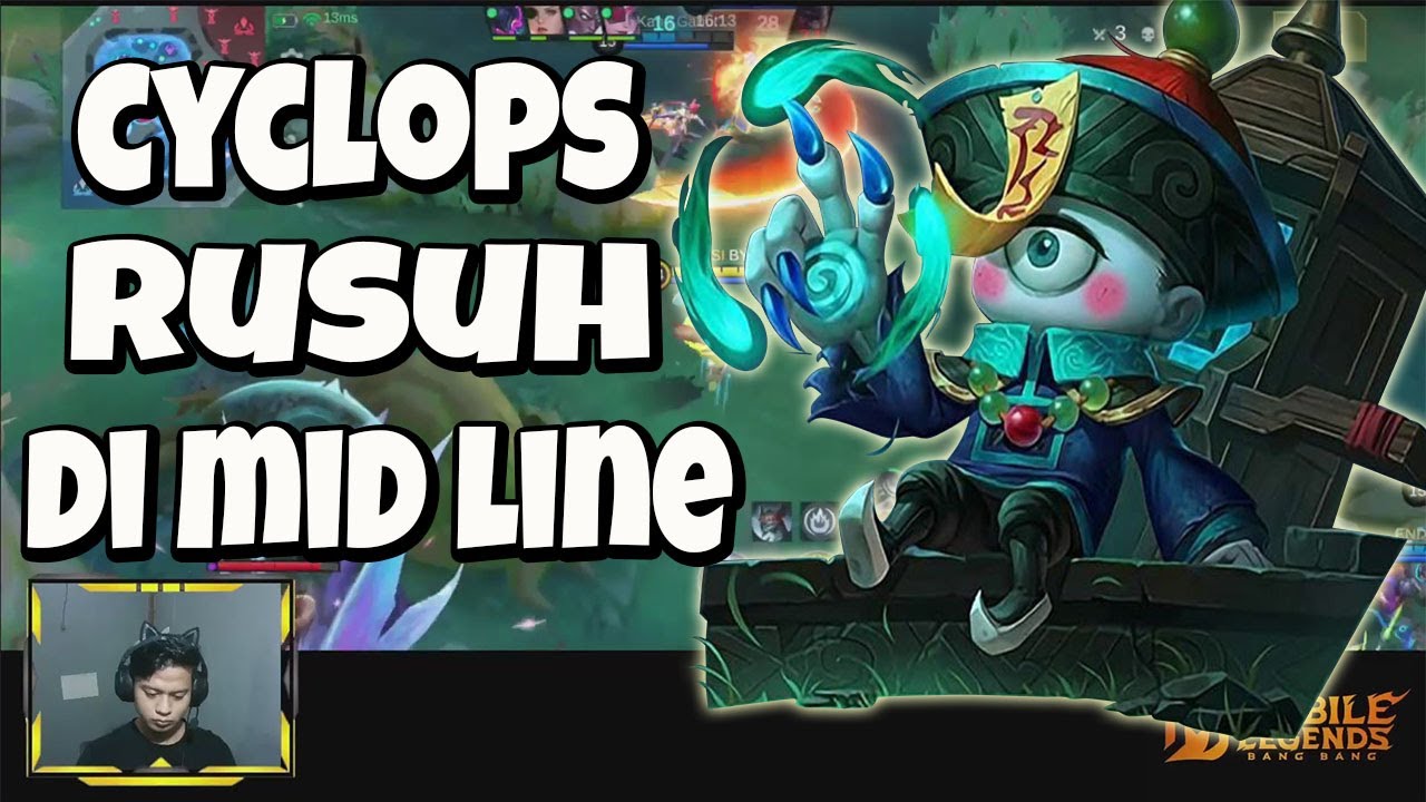 CYCLOPS SPONGEBOB MENGGILA - MOBILE LEGENDS