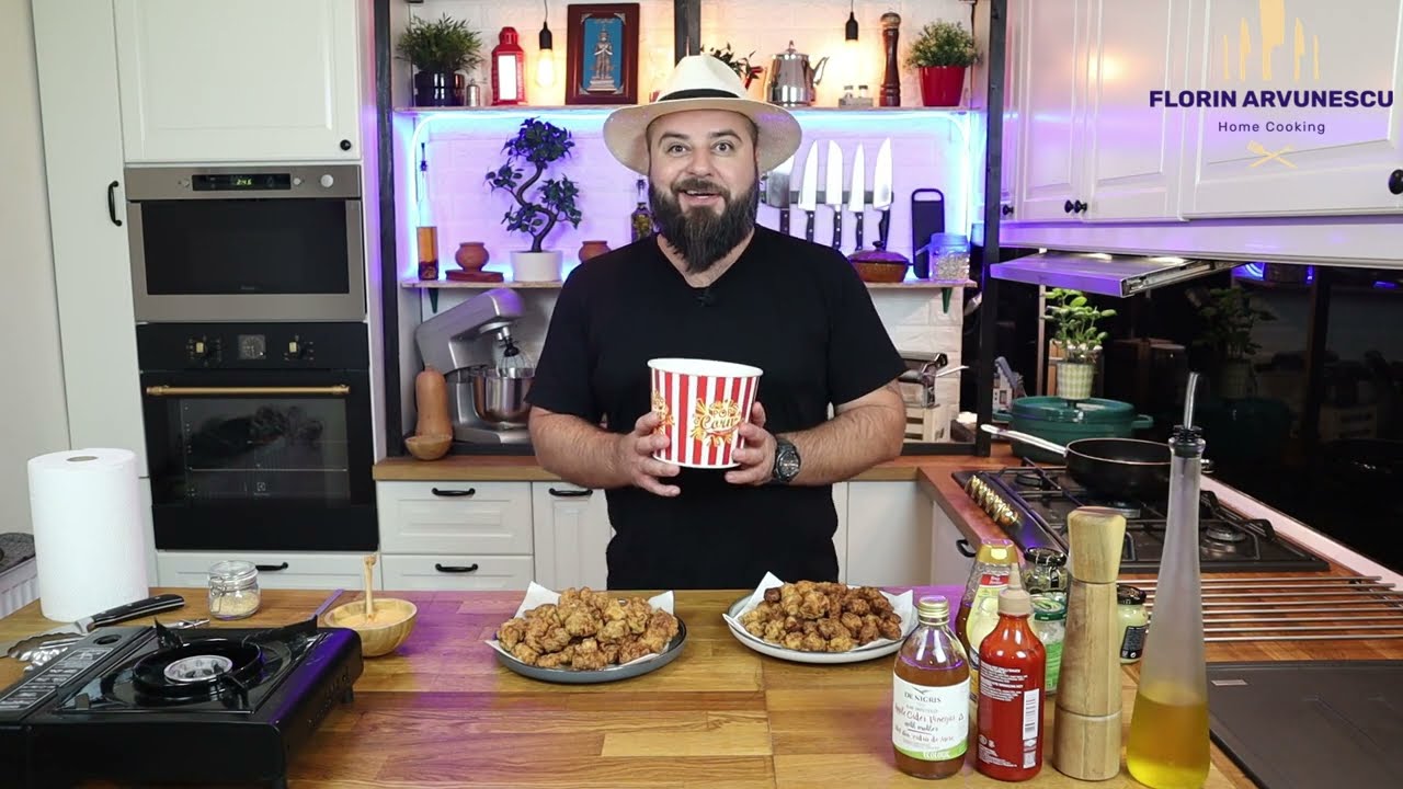 Pui ca la KFC - PopCorn cum spun Americanii 🤠, si Arvunescu: Intr-un Mare Fel 😂👍🍻