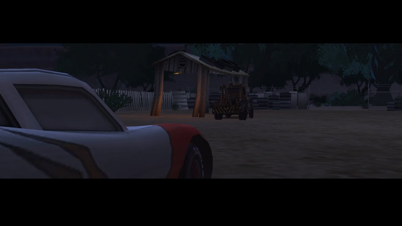 Cars GameCube - Mater's Backwards Lesson (Dolphin)