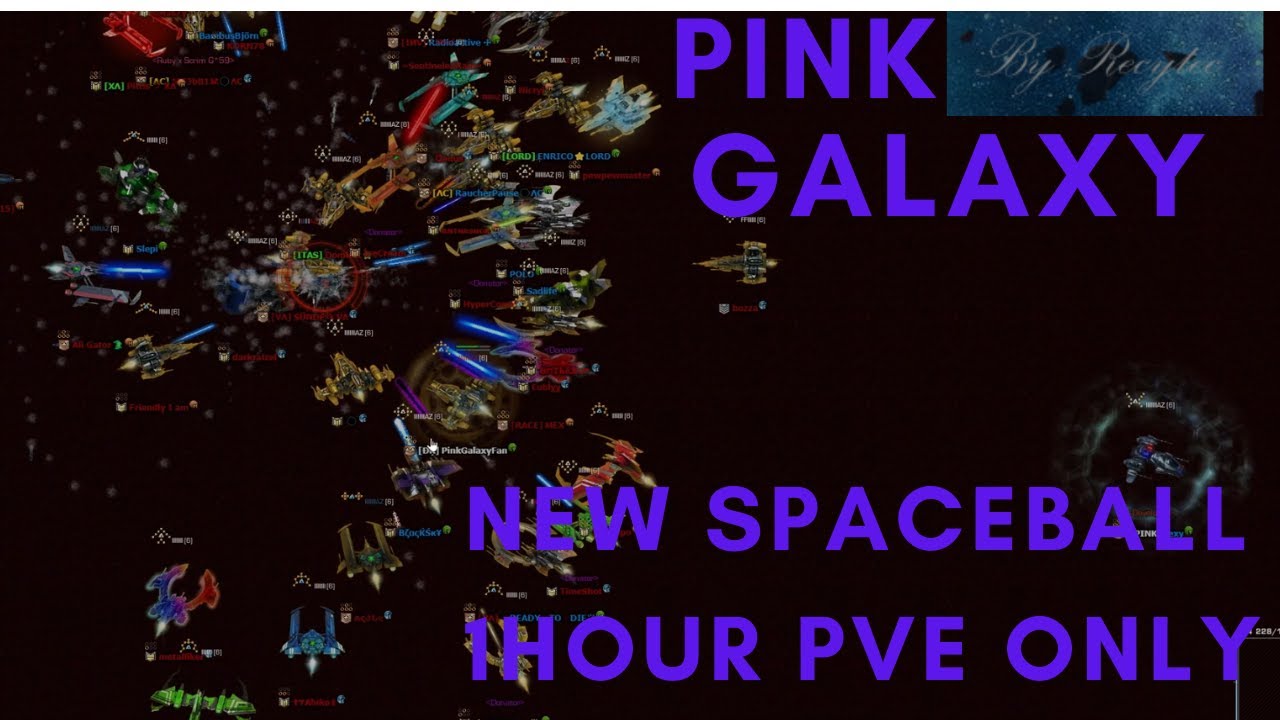 Pink Galaxy Darkorbit Private Server NEW PVE Spaceball (1hour PVE only)