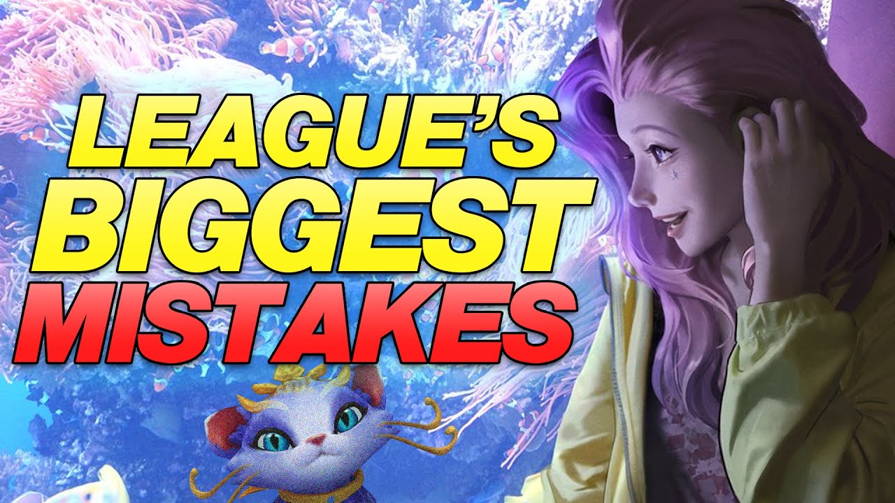 Ranking the BIGGEST MISTAKES in League of Legends HISTORY