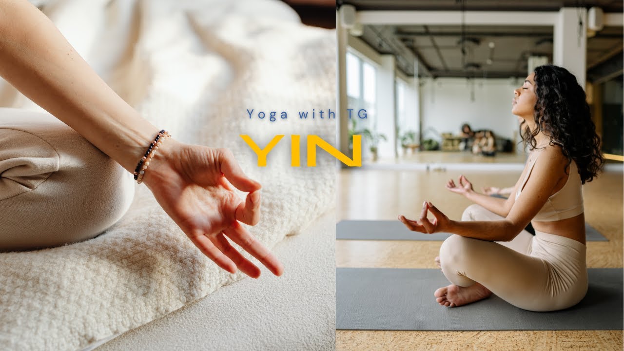 Deep Yin Stretch for Legs & Hips | Relaxing Grounding Practice