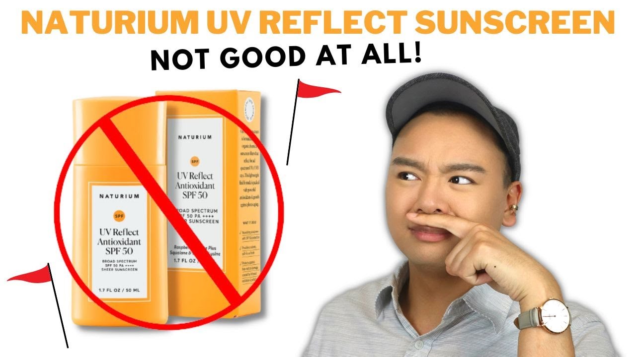 👎🏼 IT'S SO BAD! Naturium UV Reflect Antioxidant SPF 50 Honest Review | Wear Test With Makeup