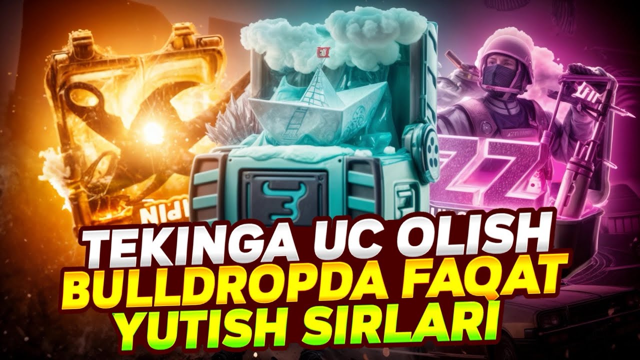 BULLDROP SIRLARI // TEKINGA UC OLISH☠️