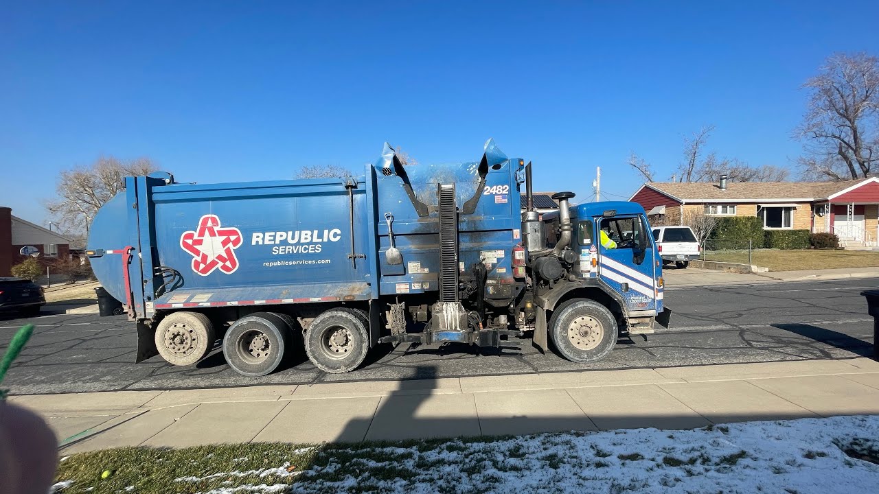 Garbage collection December-February Garbage truck completion 