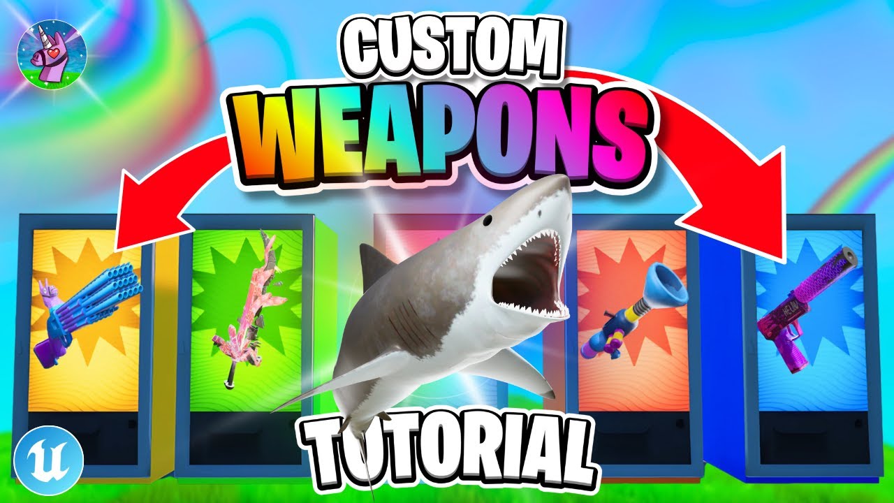 Create CUSTOM WEAPONS in UEFN! Tutorial