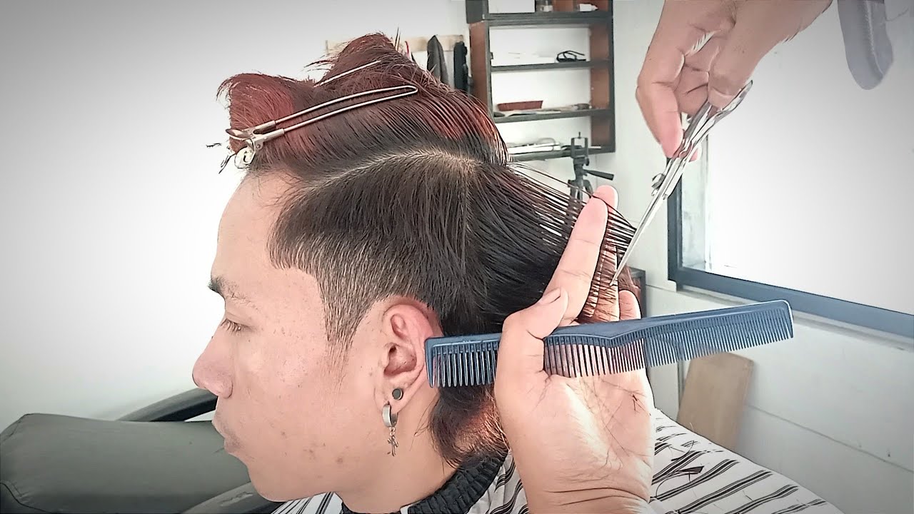 Tutorial Cukur Mullet Natural paling simpel dan Mudah cocok untuk Barber Pemula