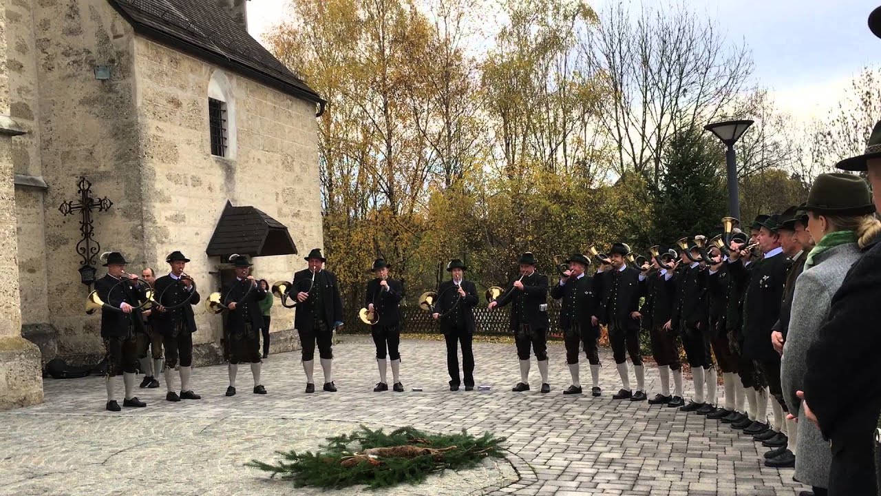 Jagdhornbläser Bad Wimsbach Begrüßung