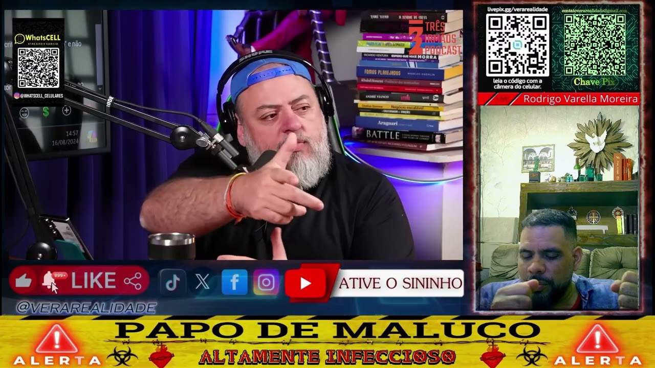 ✂️🎞️Corte Esquizologia - CRISES, CONVULSÕES E O DESPERTAR: Meu Cérebro Fritou... Mas Cristo me Curou