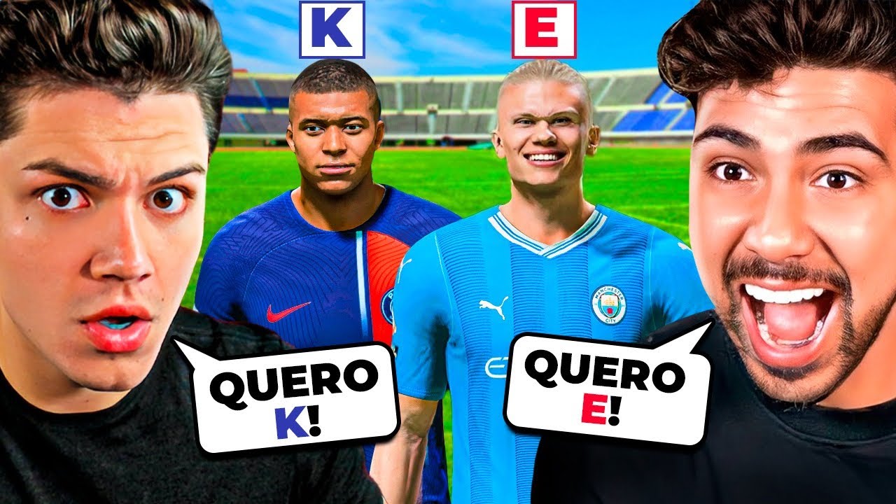 USEI o MELHOR JOGADOR DE CADA LETRA do ALFABETO!! - FIFA 24 @MuuhPro