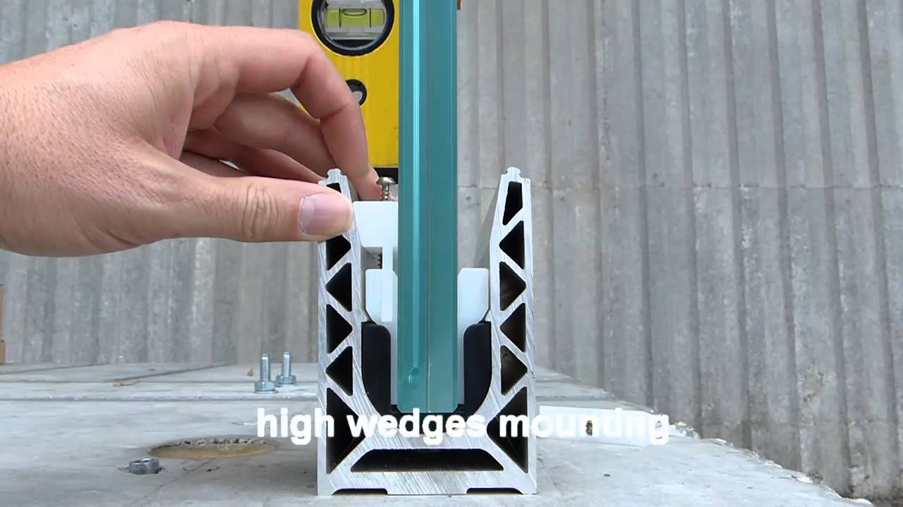 SADEV - Glass Balustrade SABCO mounting instruction