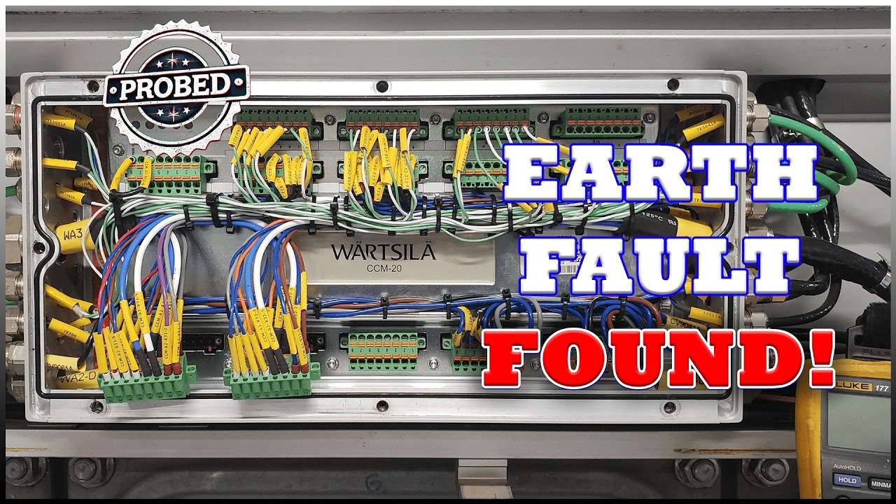 #PRObed! How I Found the Earth Fault in a Wärtsilä Main Engine | Step-by-Step Troubleshooting