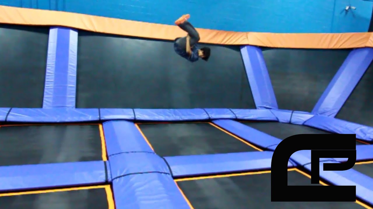 PARKOUR AT SKYZONE TRAMPOLINE PARK (KICKED OUT)