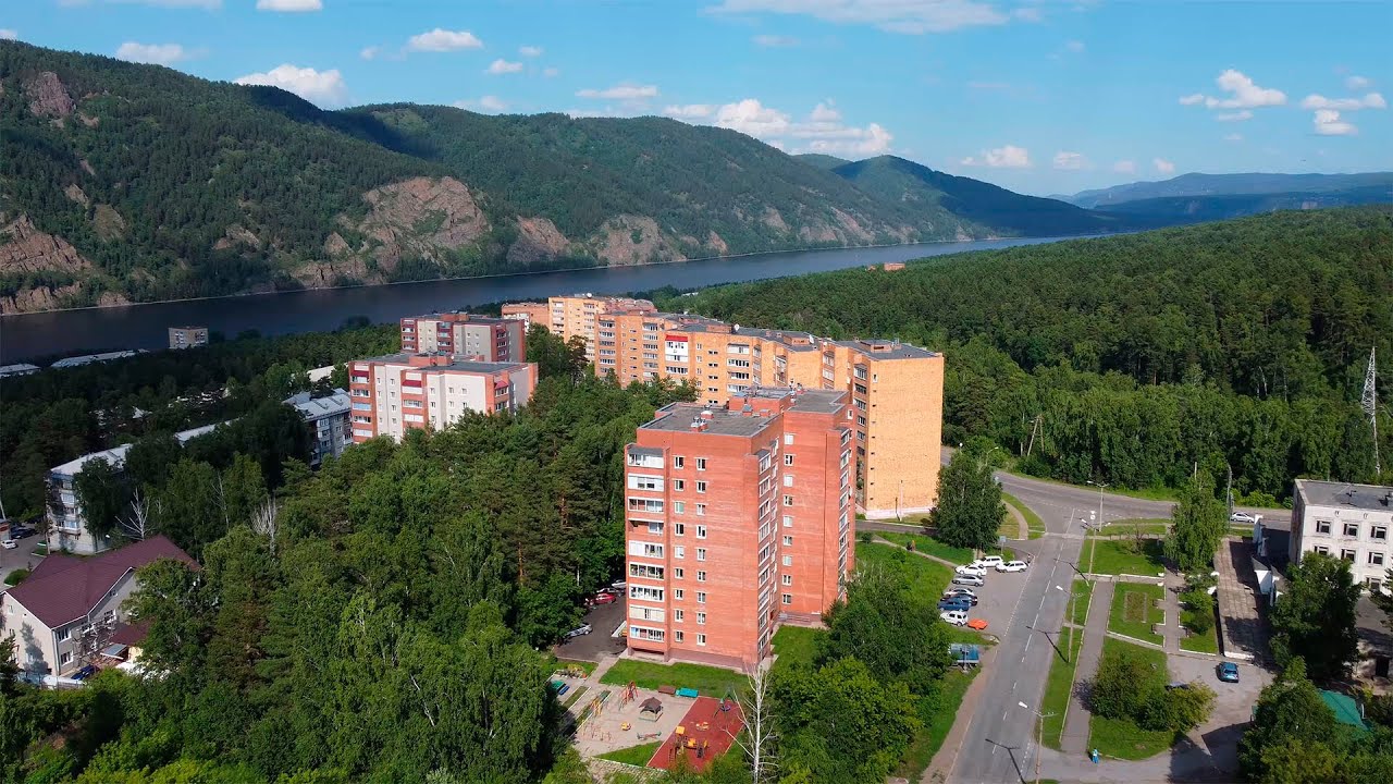 Дивногорск. Лето 2022. Квадрокоптер. 4К.