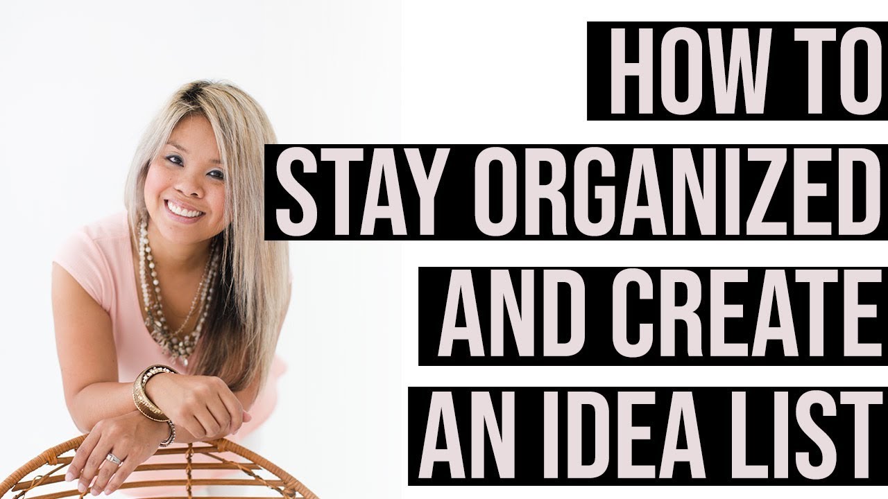 How to Organize Your Blog Business Ideas and Strategies