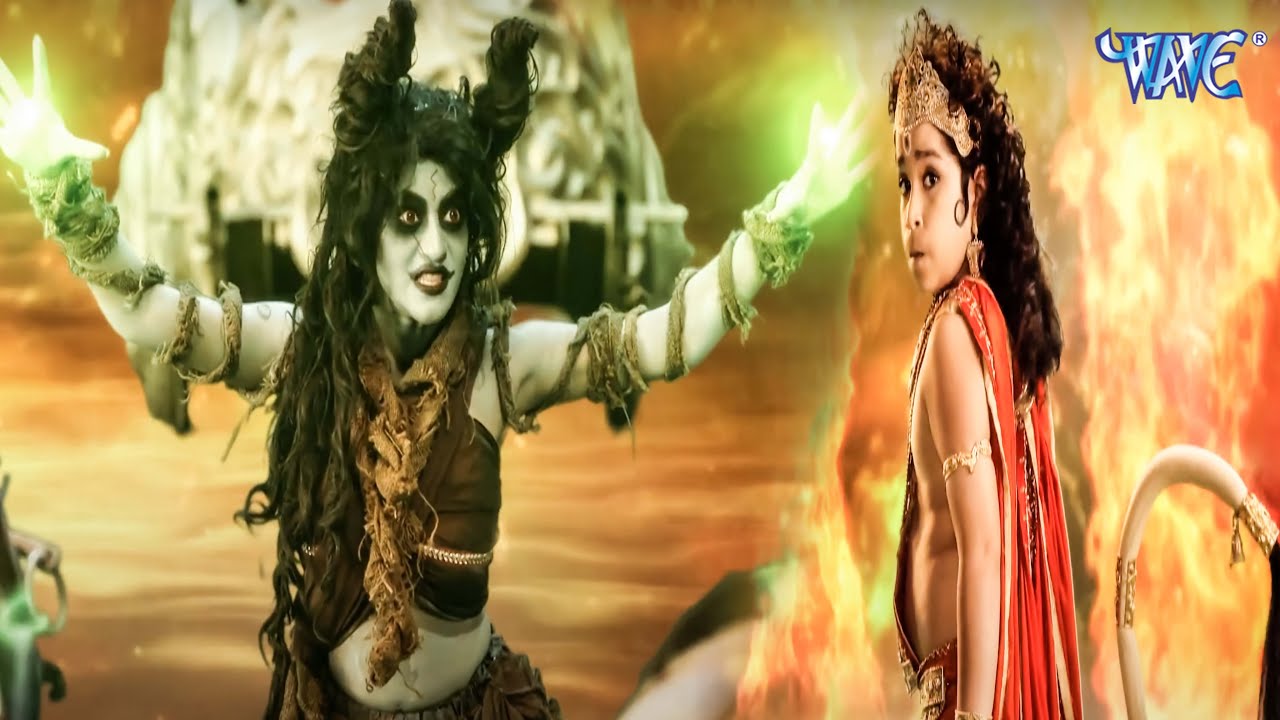 बाल हनुमान जी ने किया भयानक राक्छसि का वध  | Sankat Mochan Mahabali Hanuman 182 To 190