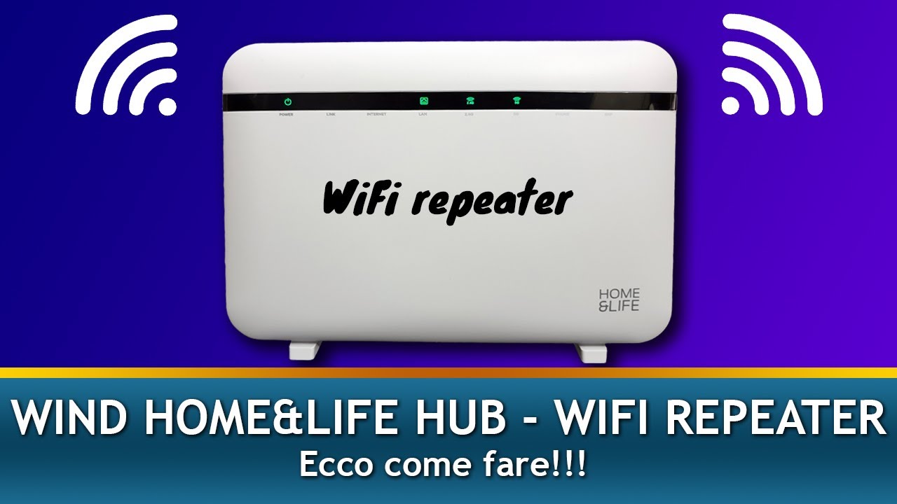 Wind Home & Life Hub, ecco come riutilizzarlo come WiFi Repeater