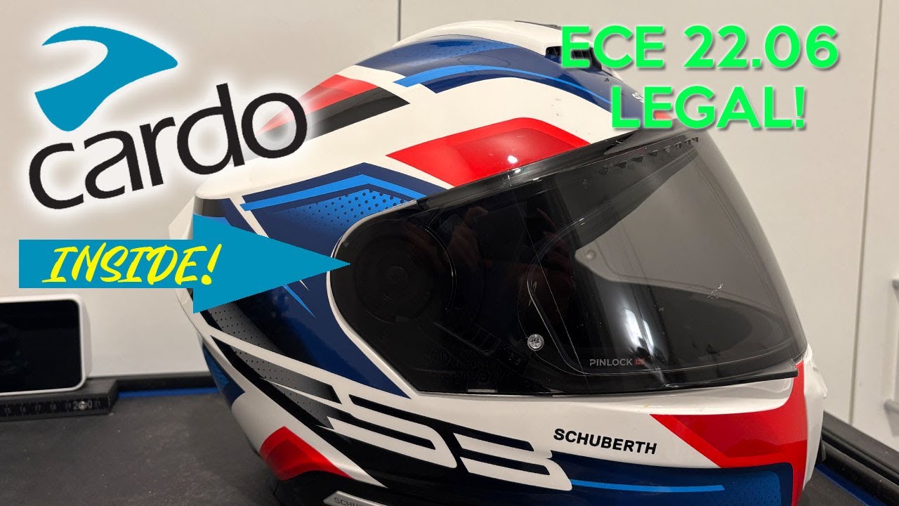 SC-EDGE - Endlich ein Cardo für Schuberth - ECE22.06 Konform! Ich bin begeistert!