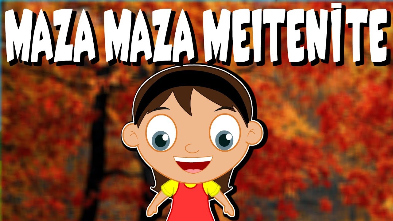 Maza,  maza meitenīte | Latviešu Tautas Dziesmas | Bērnu dziesmas | Латышские детские песни