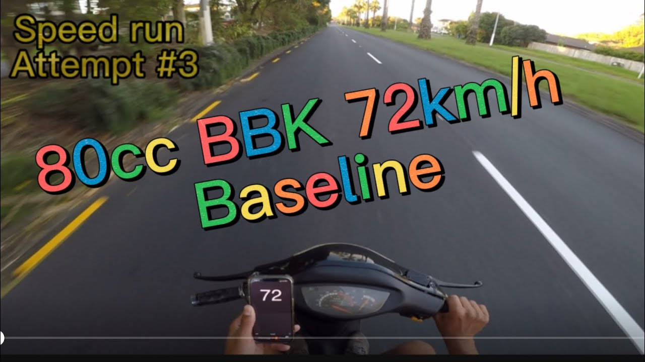 GY6 80cc big bore kit top speed