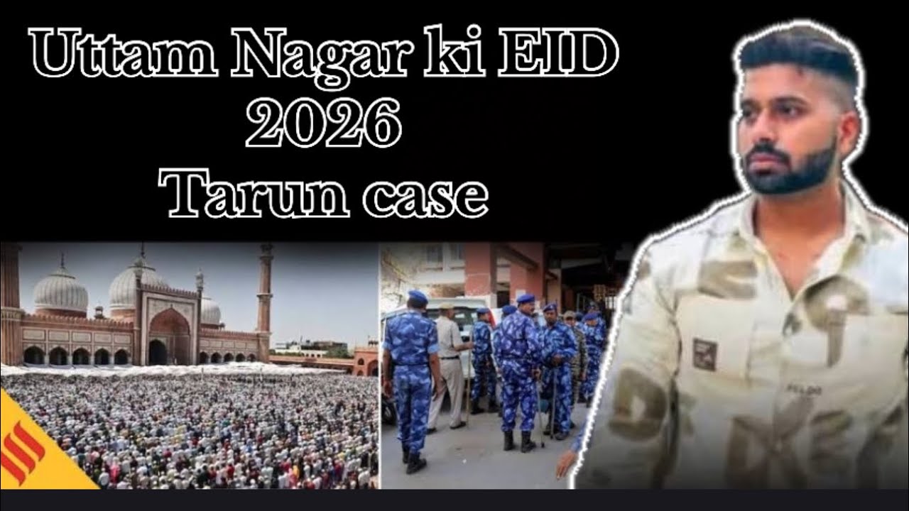 Uttam Nagar me EID par hua HINDU ka hungama😱