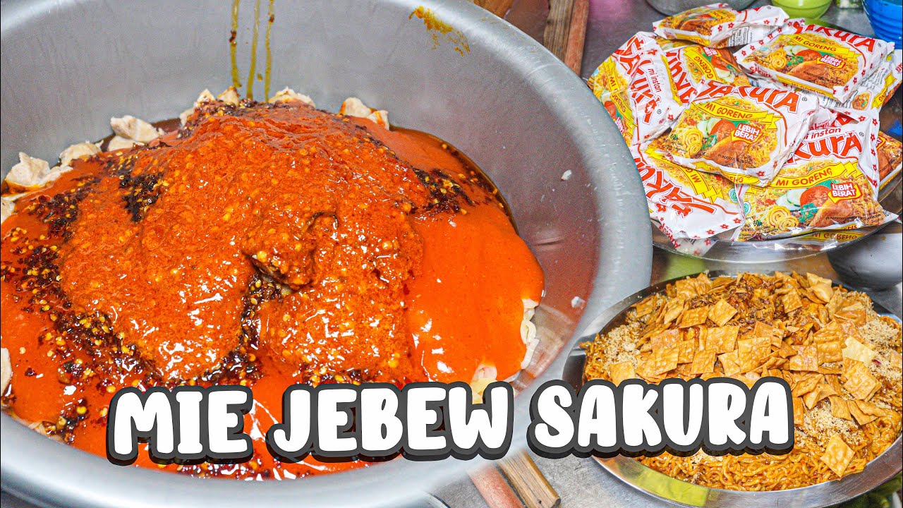 MIE SAKURA JEBEW CUMA GOCENG DI KASIH BAKSO ENAK !!