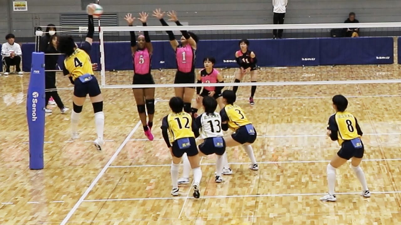 【2024春高滋賀決勝】近江兄弟社vs近江　第１セット＜女子バレーボール＞