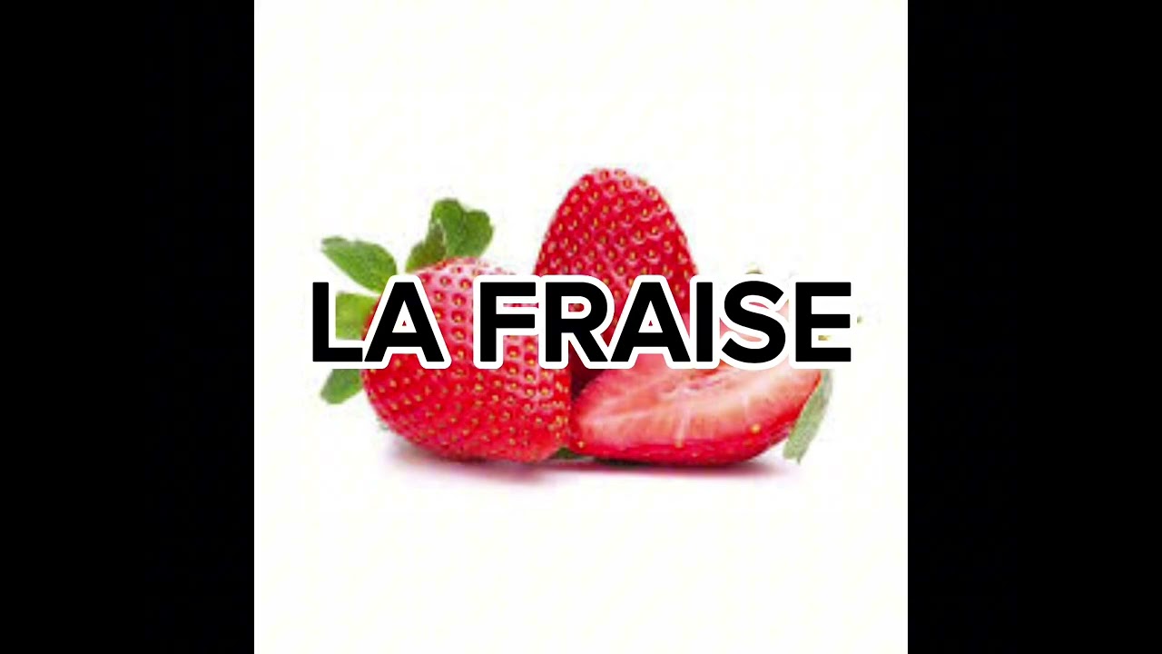 DAY 22. LA FRAISE = STRAWBERRY. #basicfrench #everydayfrenchvocabulary #vocabulairepouraujourdhui