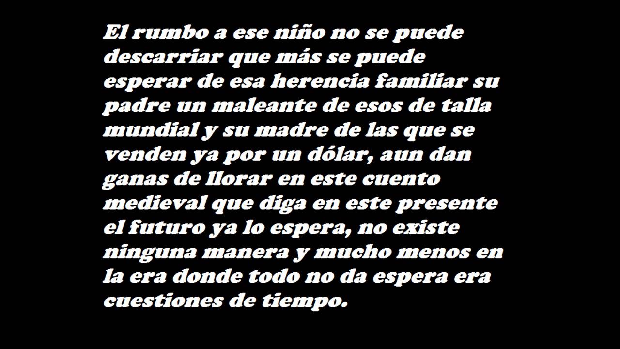 Una Historia (Espantafobica) - Lion Fiah &iexcl;LETRA!
