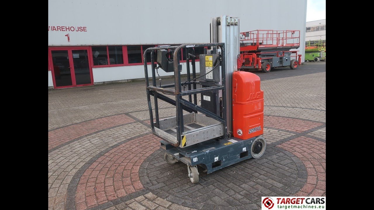 780562 JLG 20MVL VERTICAL MAST AERIAL WORK PLATFORM 2011 794CM 15371 CE