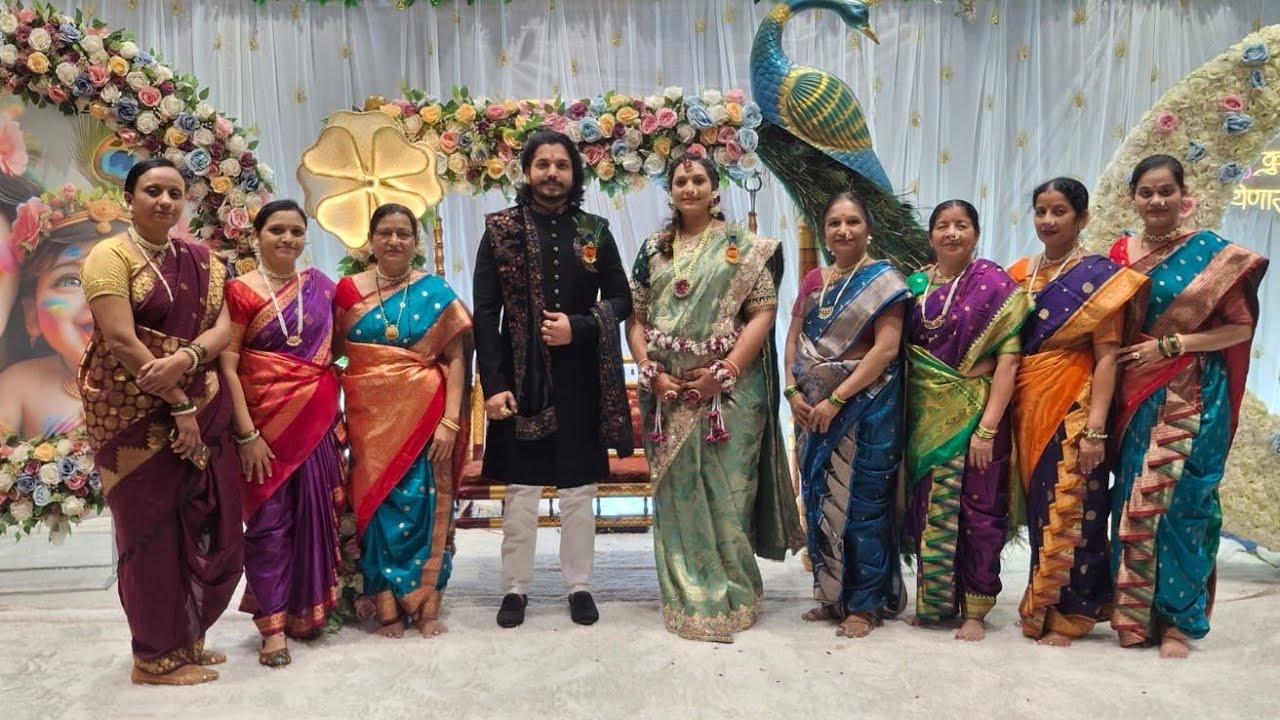 A beautiful dohaljewan moment प्रेमाचा आणि सुखाचा कौंटुबिक सोहळा 