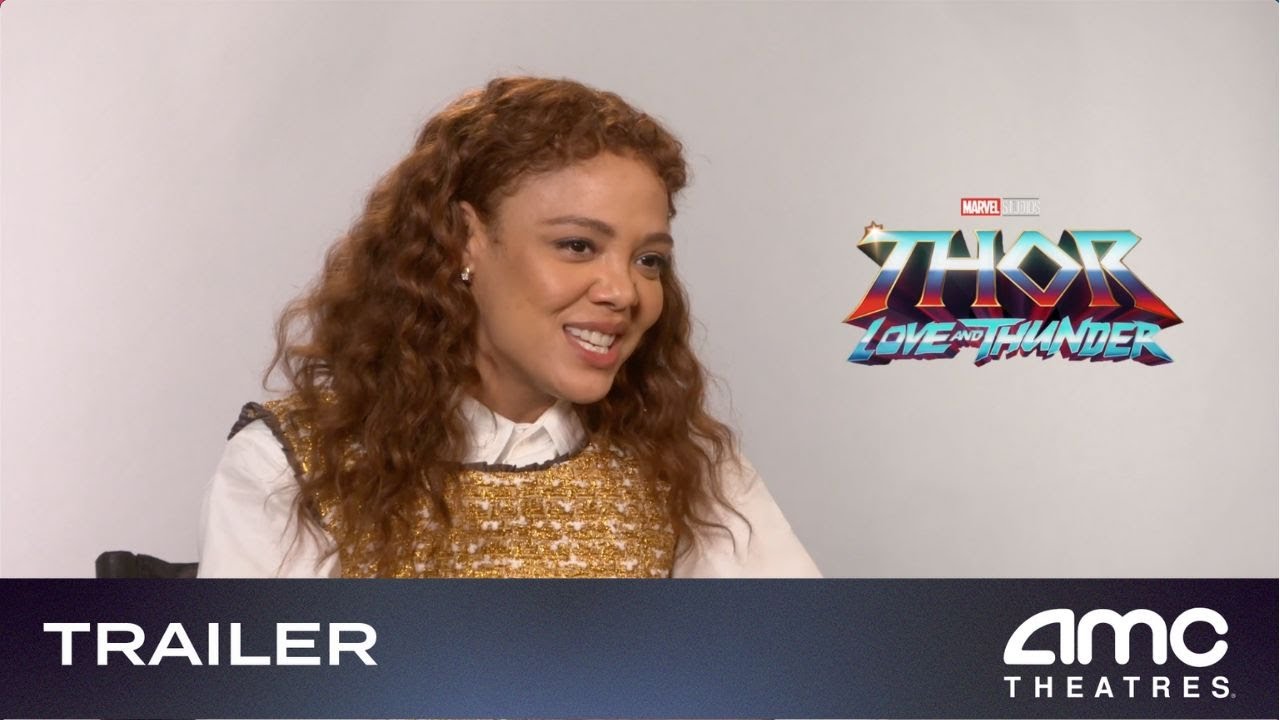 THOR: LOVE AND THUNDER &ndash; Exclusive Interview (Tessa Thompson, Christian Bale) | AMC Theatres 2022