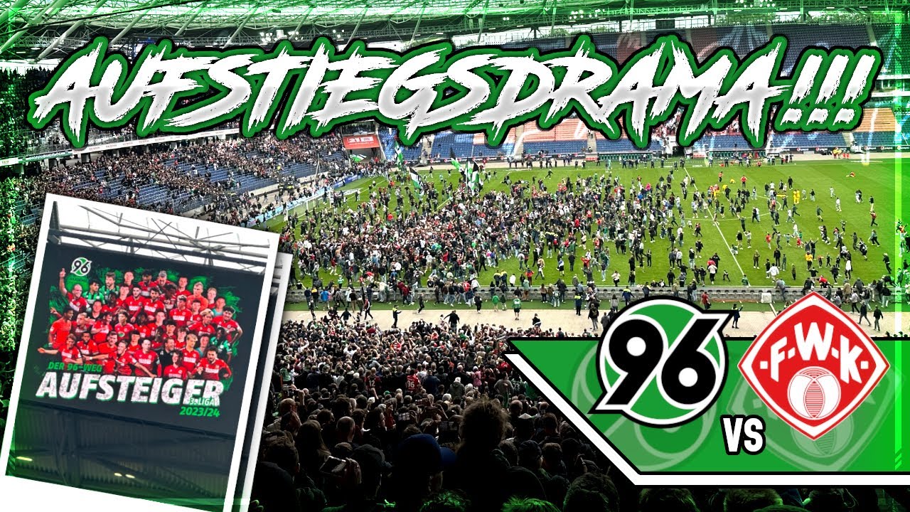 Vlog: Hannover 96 II - Würzburger Kickers // Hannover ringt Würzburg nieder!!!