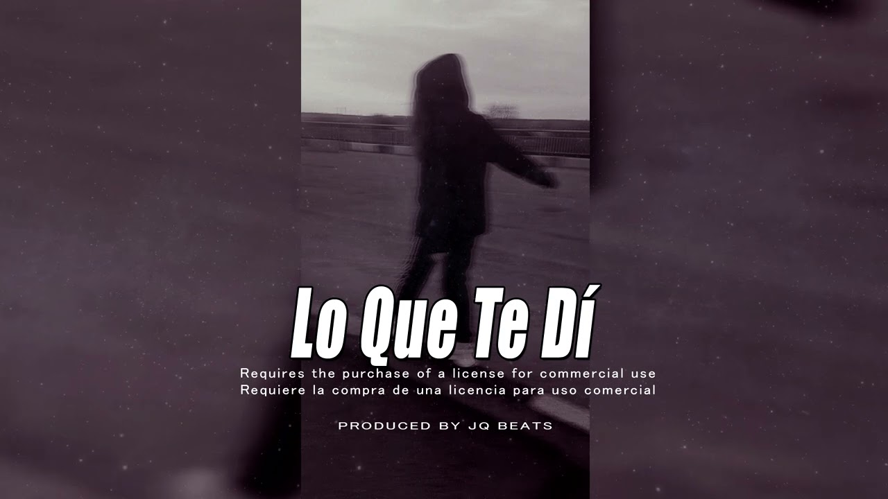 Lo Que Te Dí💔- Instrumental de Cumbia Reggaeton (Love Beat) - Prod. JQ Beats